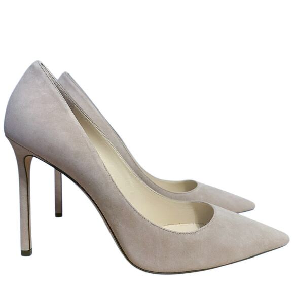 Jimmy Choo Romy 100 Ballet Pink Pointed Toe High Heel Pump 40 - Picture 10 of 10